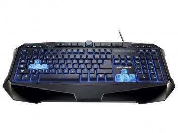 Teclado Multimídia Profissional Usb - Multilaser Warrior Gam